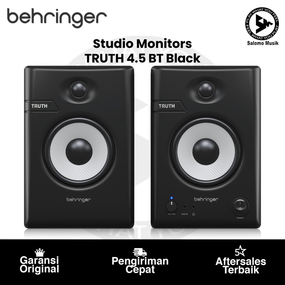 Speaker Studio Monitors Behringer TRUTH 4.5 BT Black