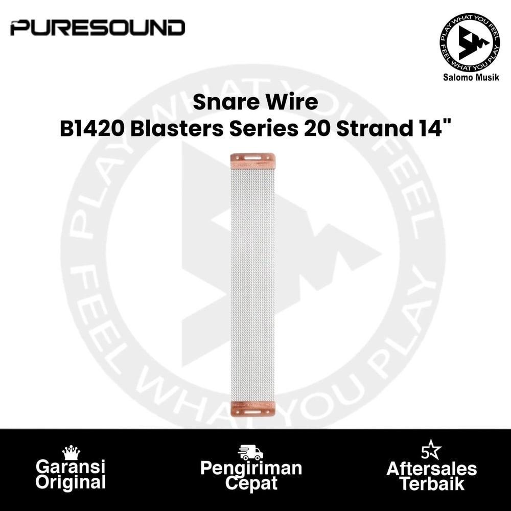Snare Wires Puresound B1420 Blasters Series 20 Strand 14"