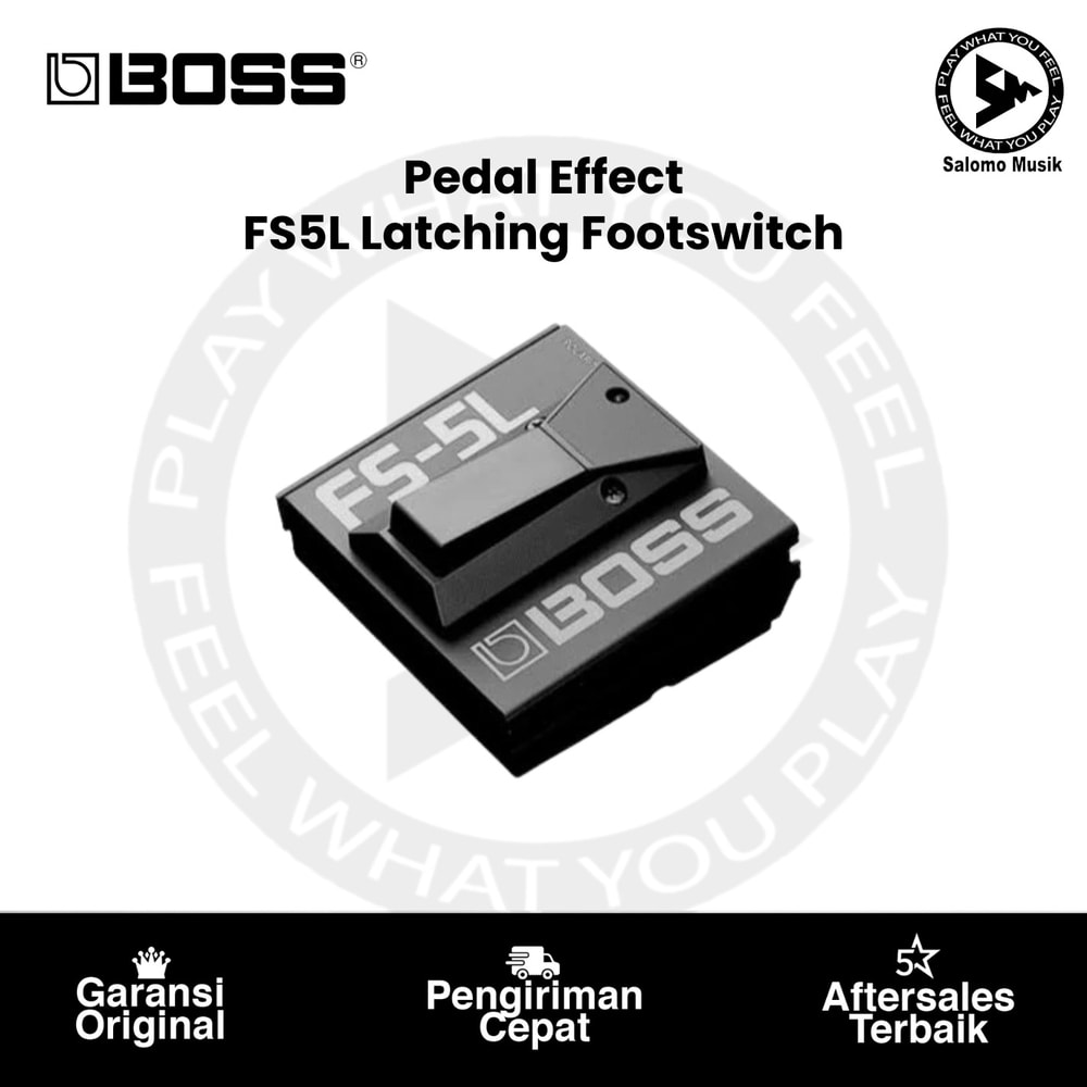 Pedal Effect BOSS FS-5L Latching Footswitch