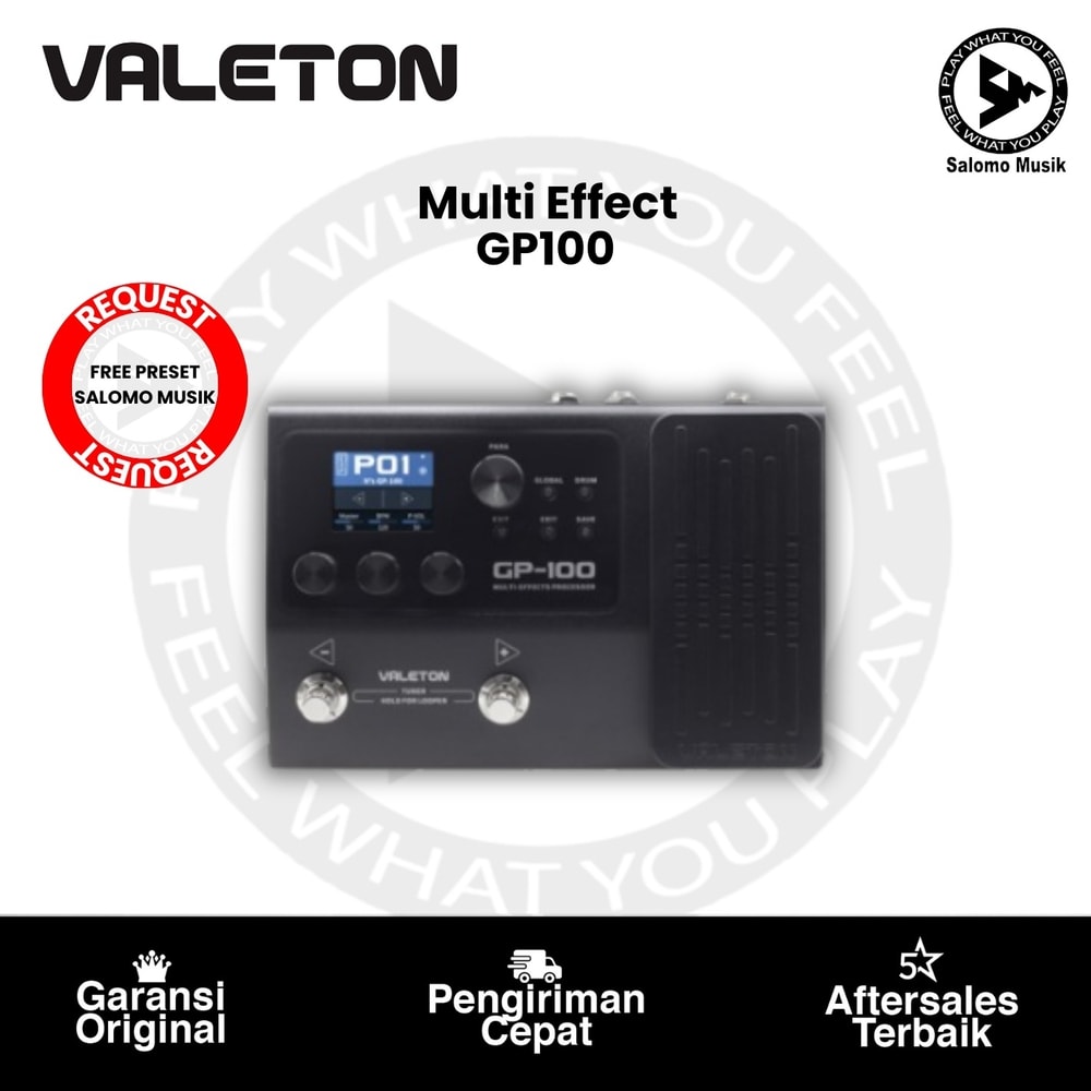 Pedal Multi Effect Valeton GP100