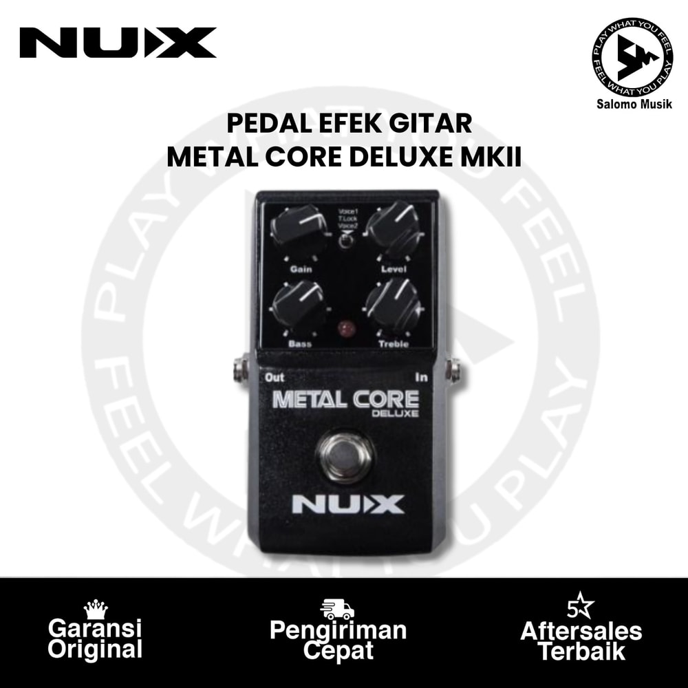 Pedal Effect Gitar NUX Metal Core Deluxe MKII