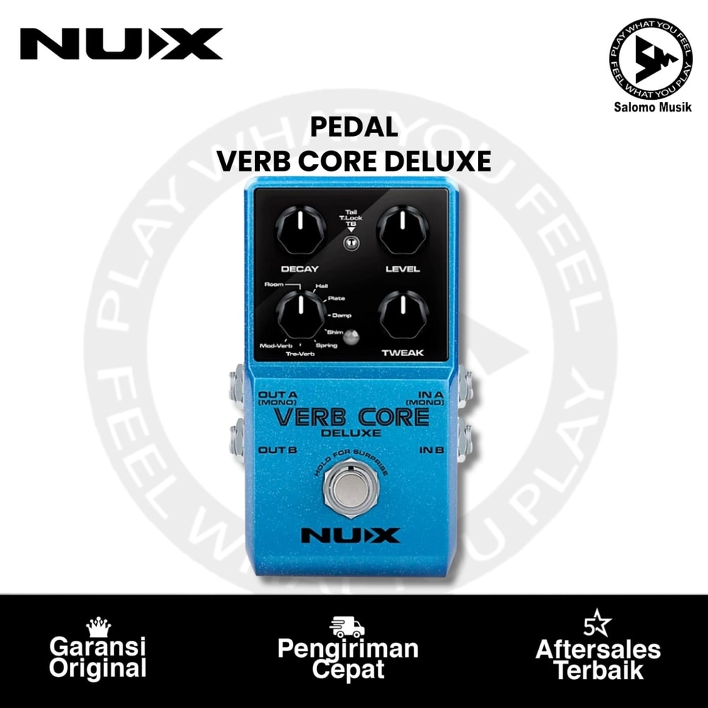 Pedal NUX Verb Core Deluxe