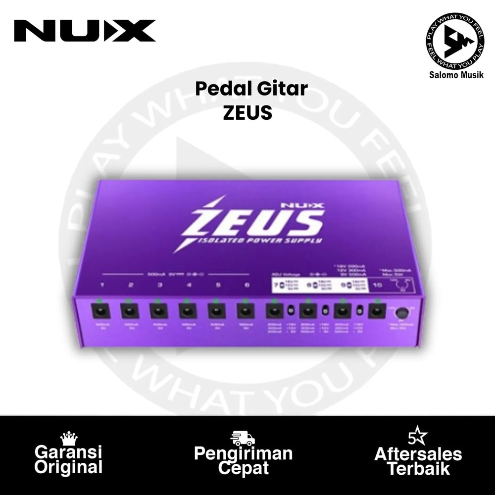 Power Supply Pedal Gitar NUX ZEUS
