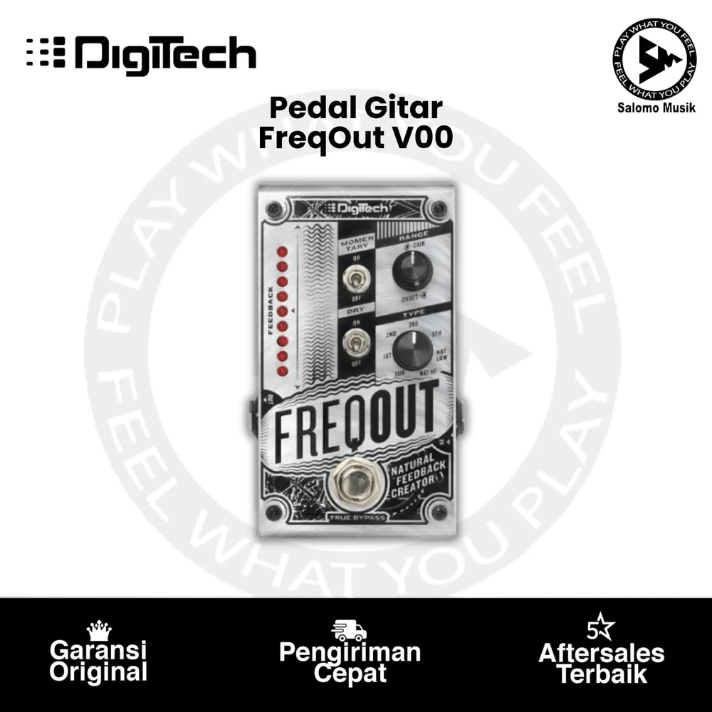 Pedal Gitar Digitech FreqOut V00