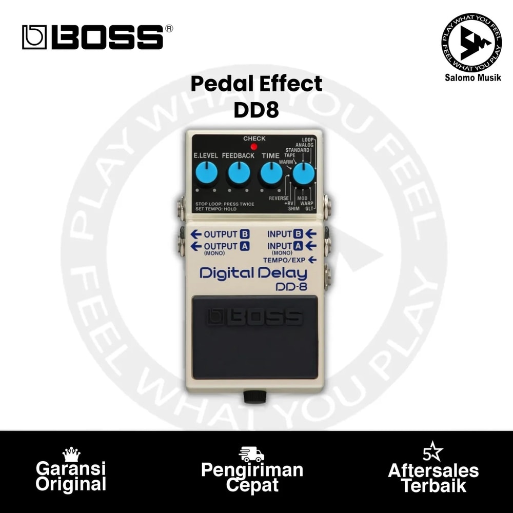 Pedal Effect BOSS DD-8 Digital Delay Pedal