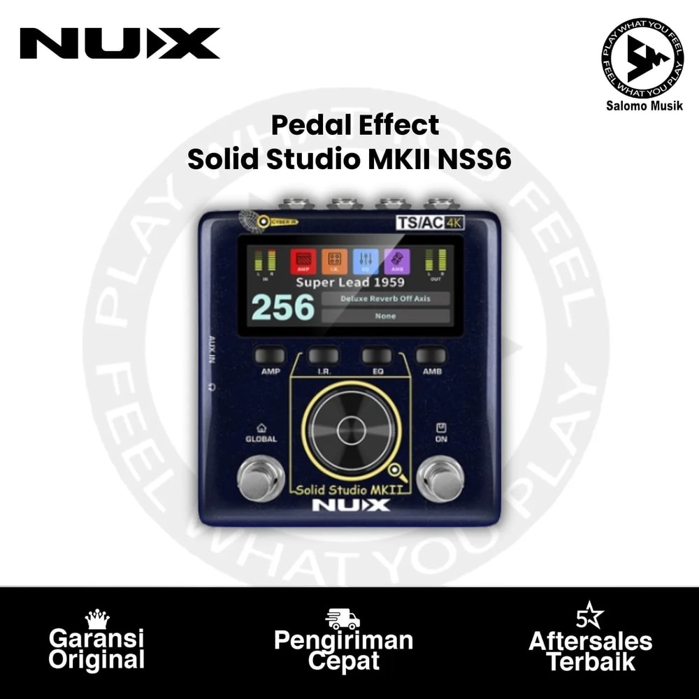 Pedal Effect NUX NSS-6 Solid Studio