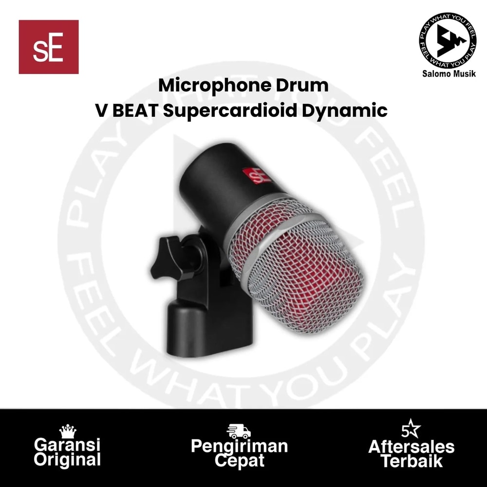 Microphone Drum SE Electronic V BEAT Supercardioid Dynamic