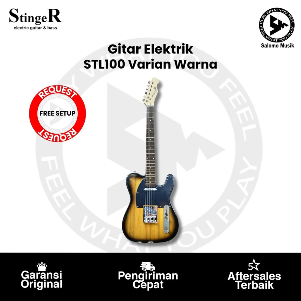 Gitar Elektrik Stinger STL100 Varian Warna