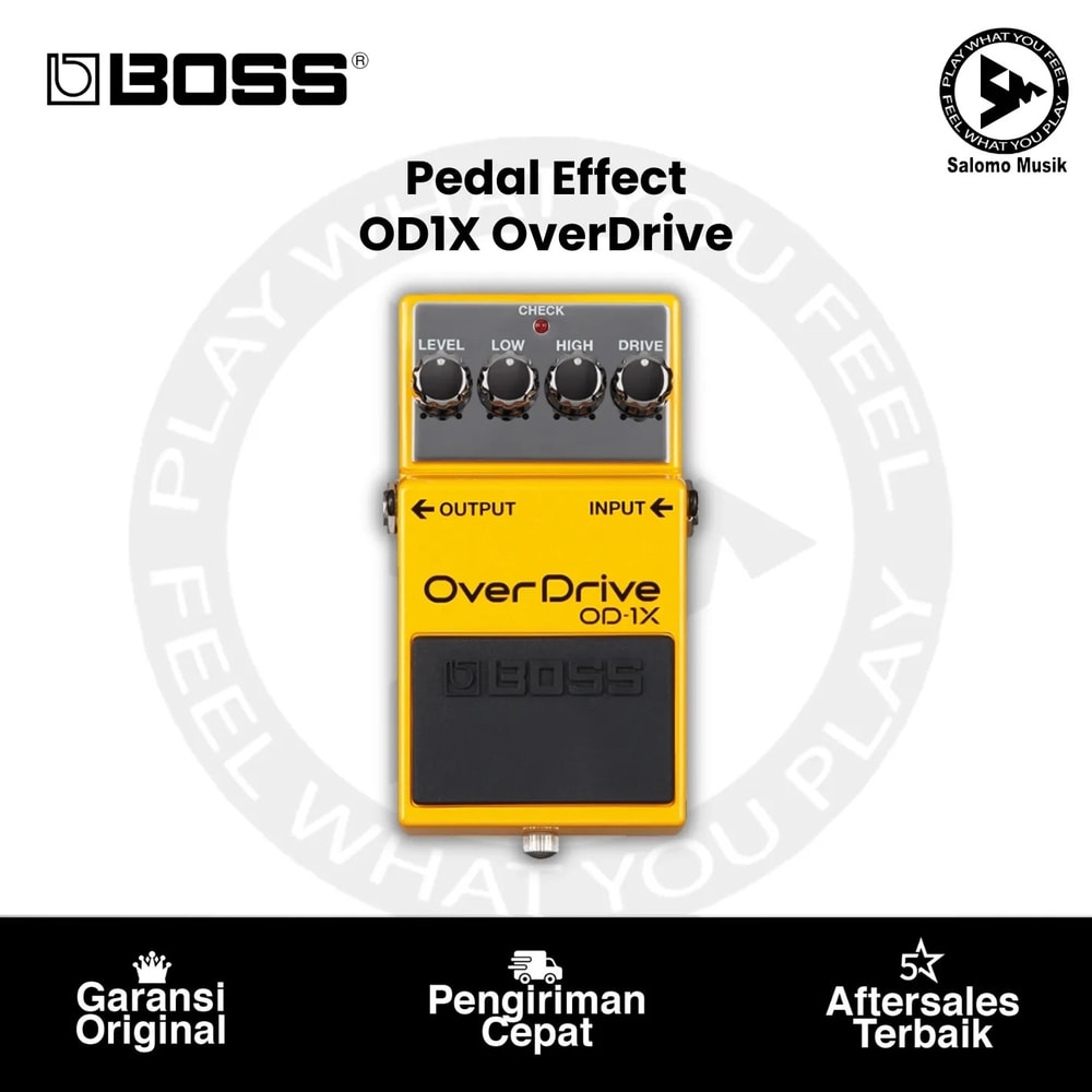 Pedal Effect BOSS OD-1X Overdrive Pedal