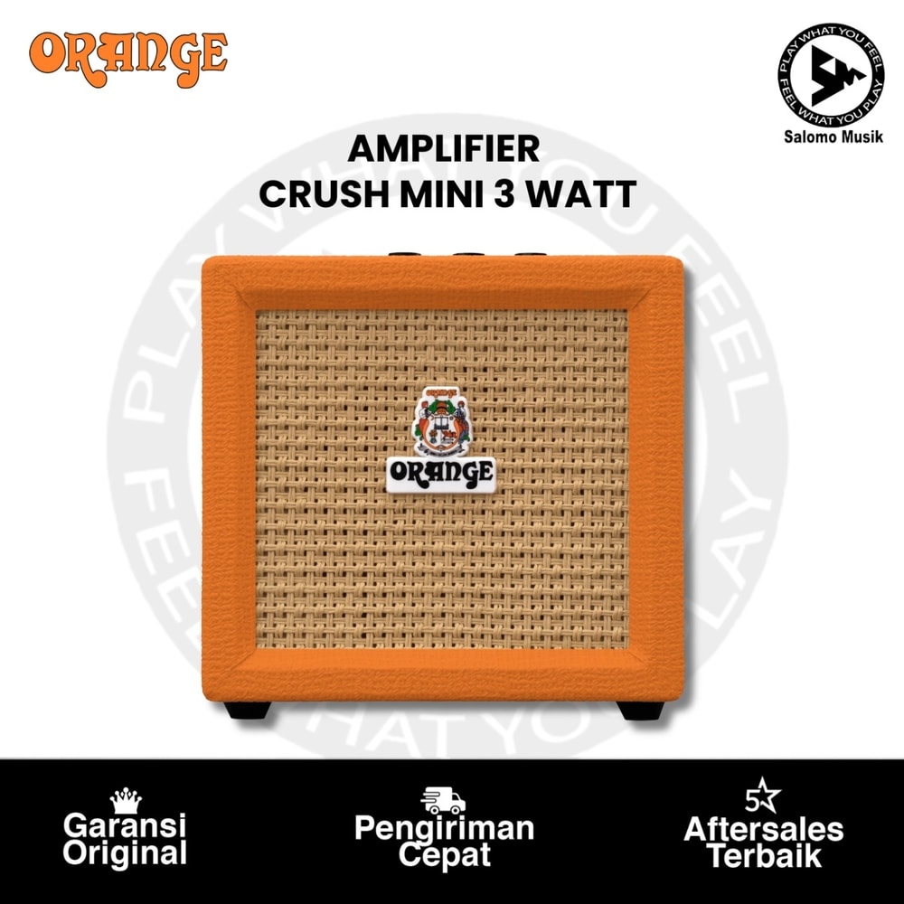 Amplifier ORANGE CRUSH MINI 3 Micro 3 Watt Orange