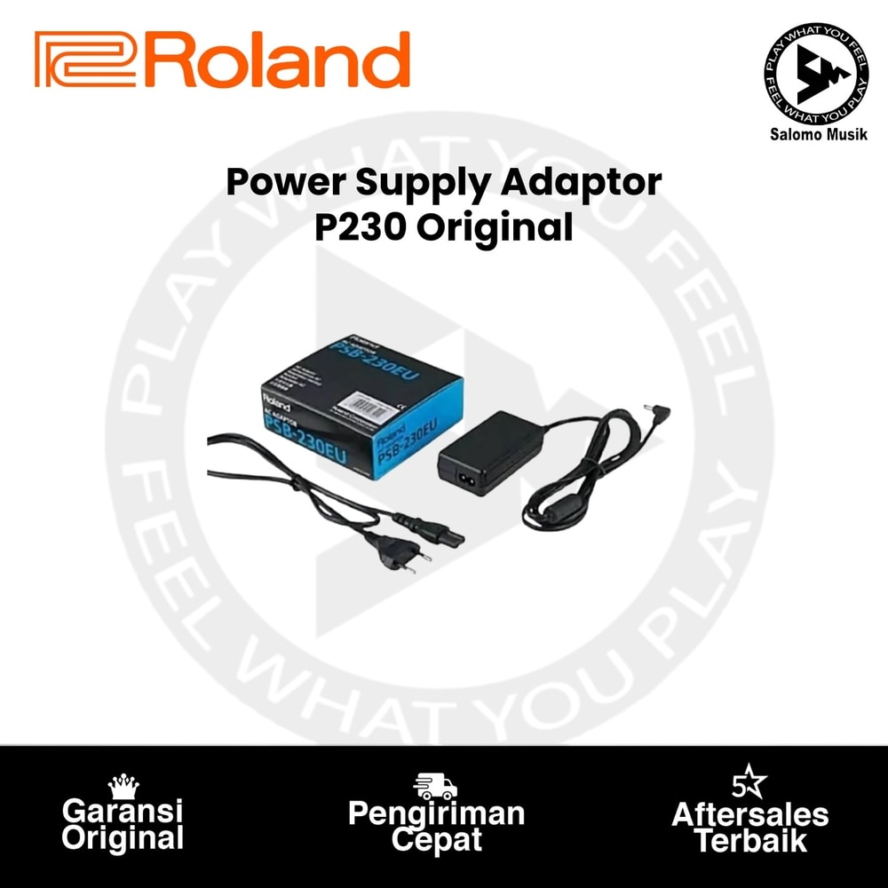 Power Supply Adaptor Roland P230 Original