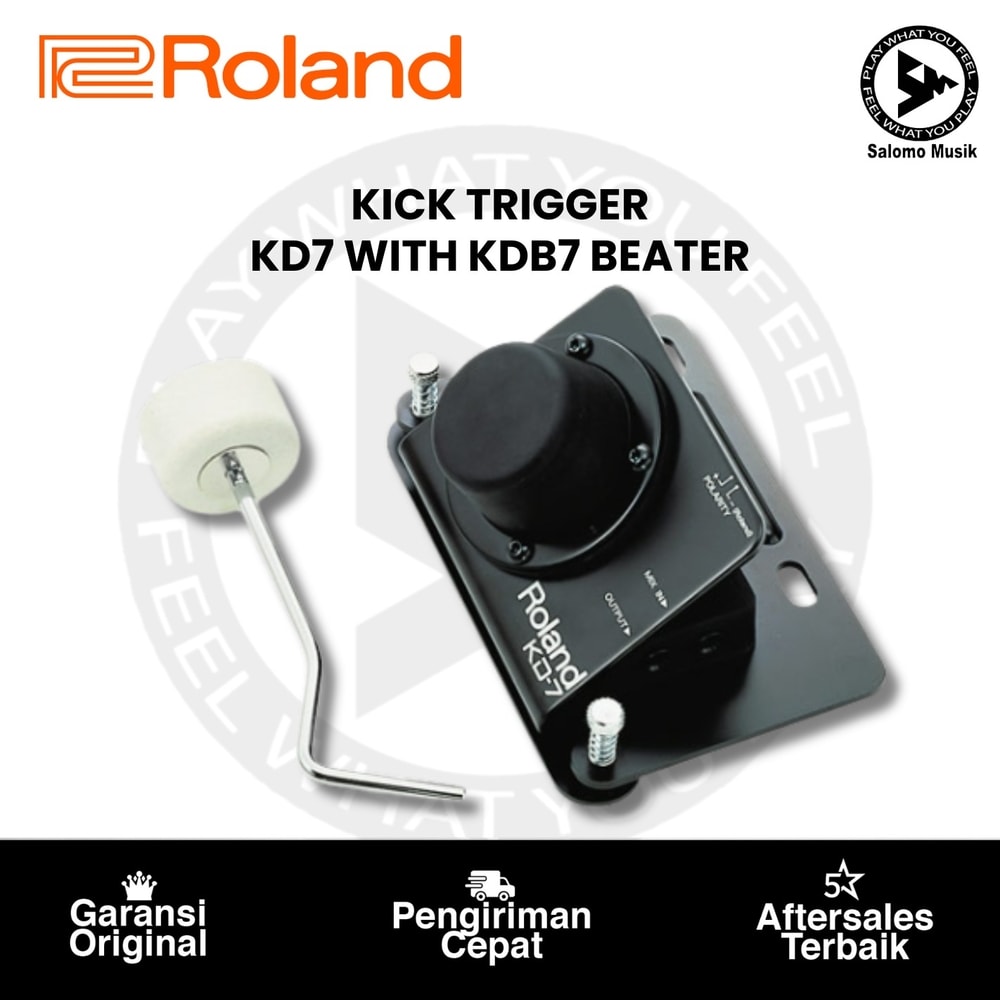 Kick Trigger Roland KD-7 with KDB7 Beater