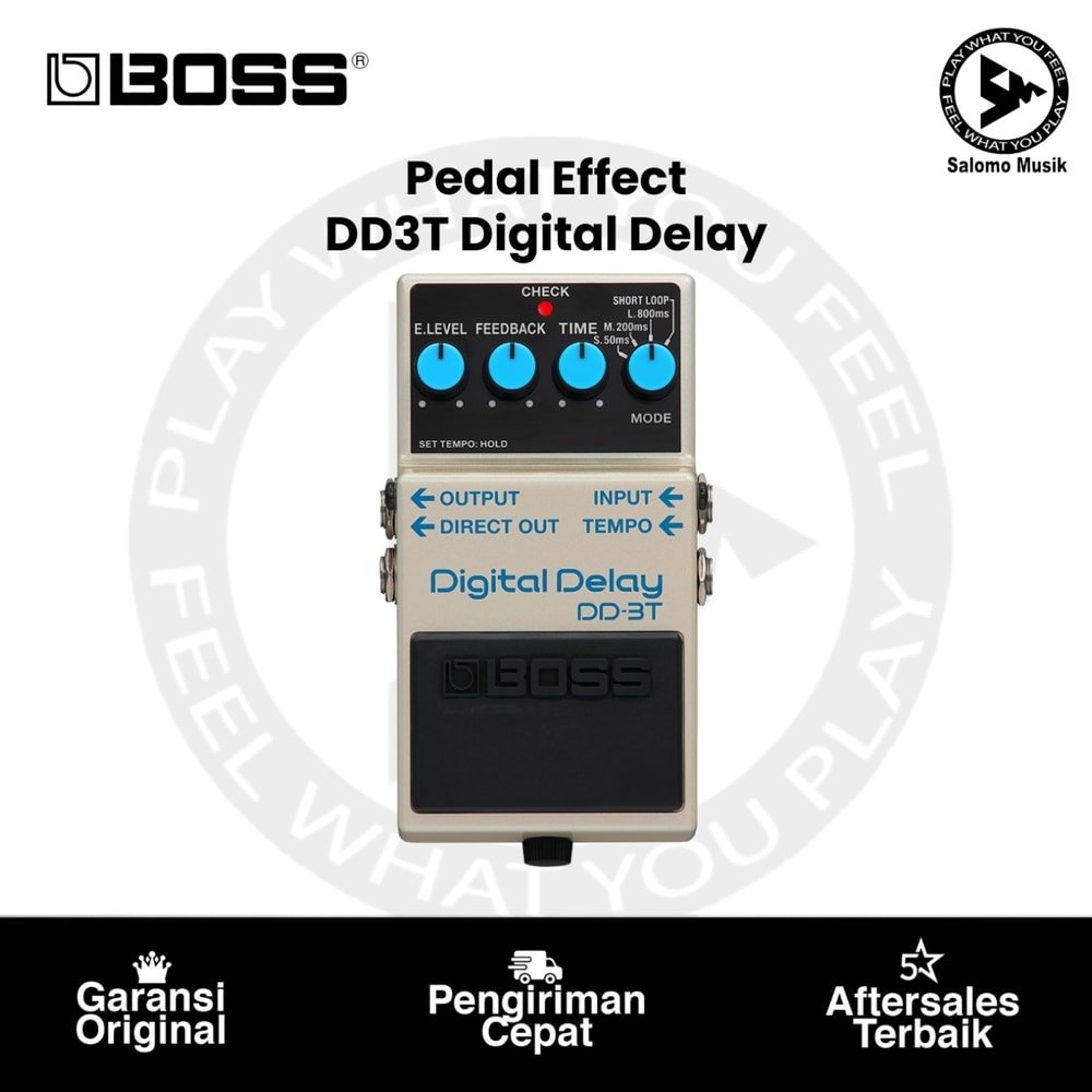 Pedal Effect BOSS DD-3T Digital Delay Pedal