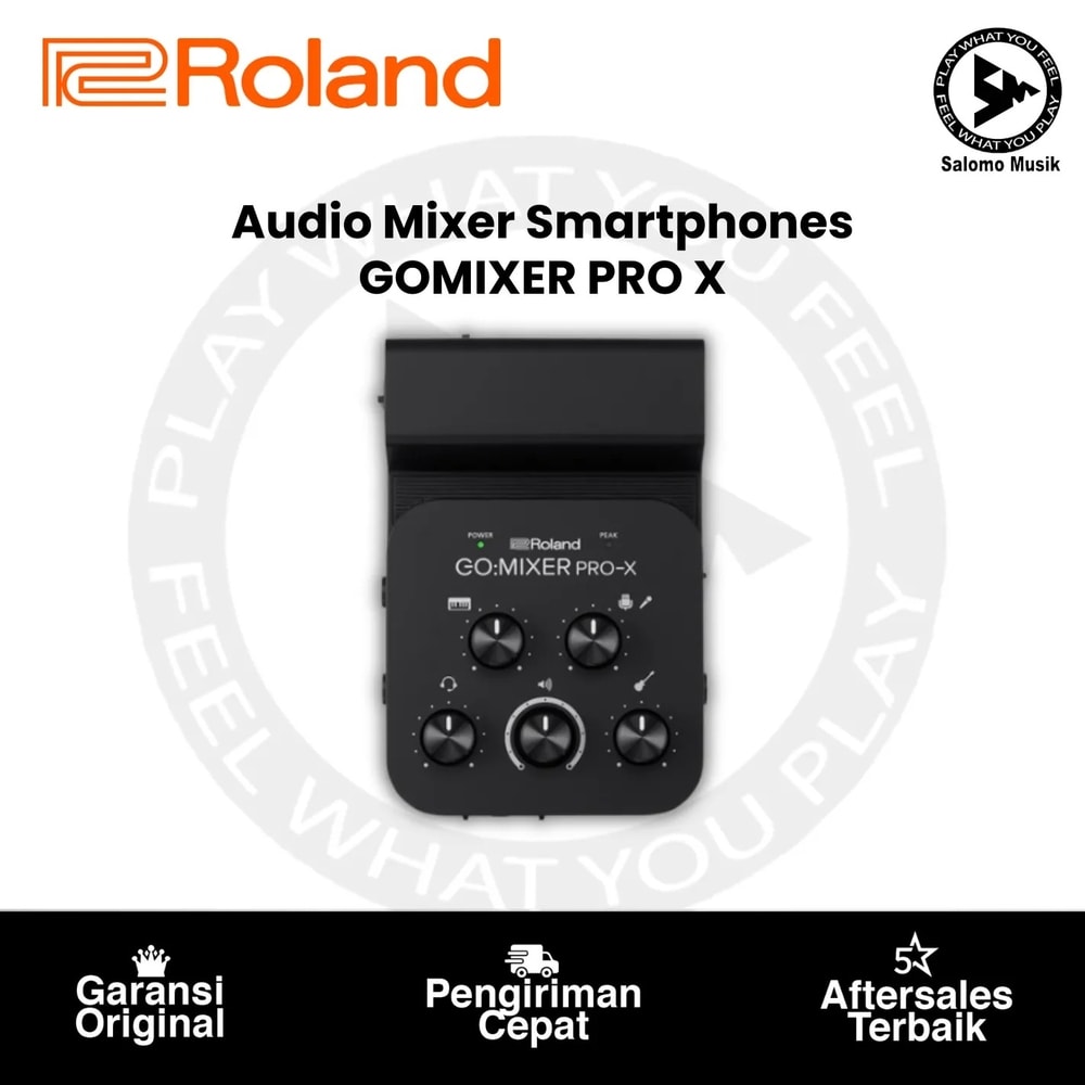 Audio Mixer Smartphones Roland GO:MIXER PRO-X Audio Mixer for Smartphones
