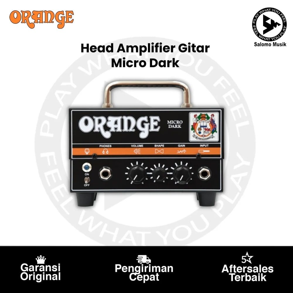 Head Ampli Gitar ORANGE OS-D-MD Micro Dark