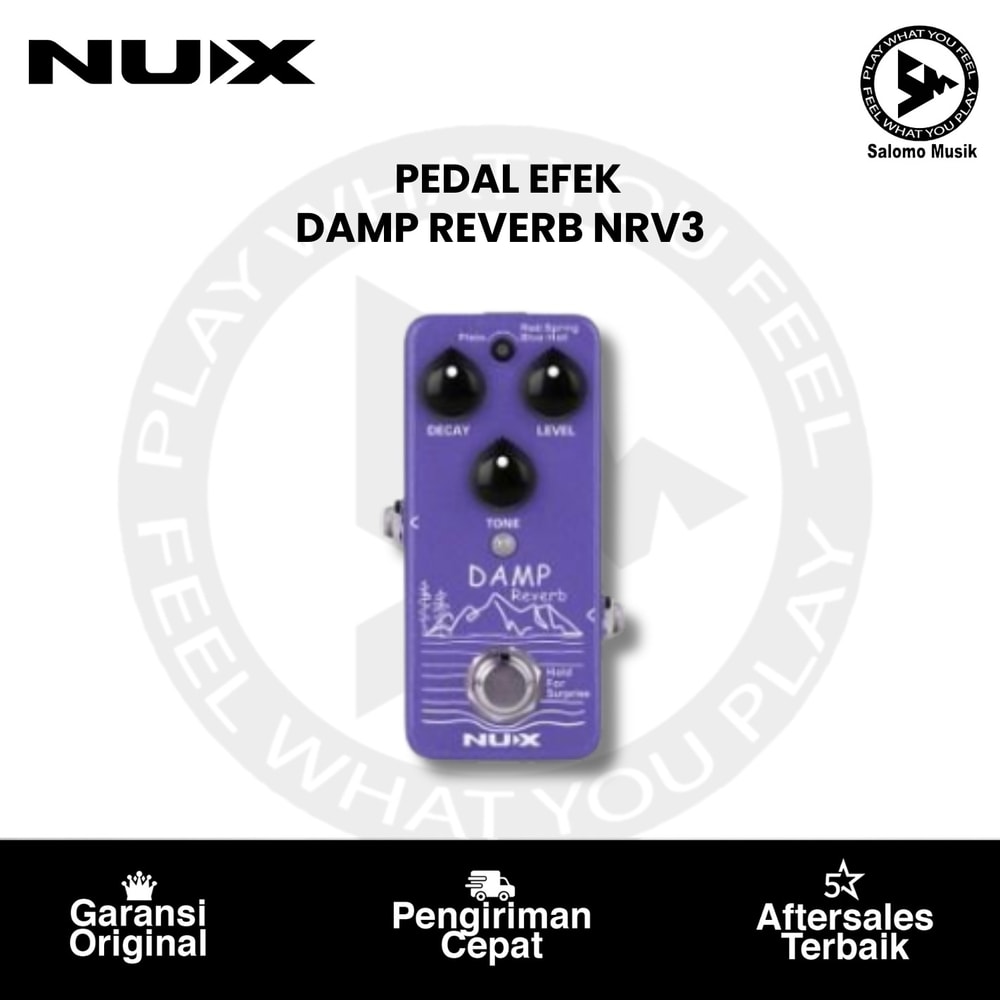 Pedal Effect NUX NRV-3 Damp Reverb