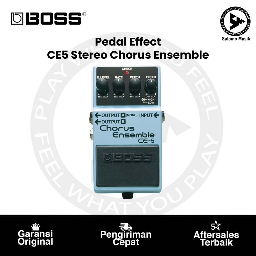 Pedal Effect BOSS CE-5 Stereo Chorus Ensemble Pedal