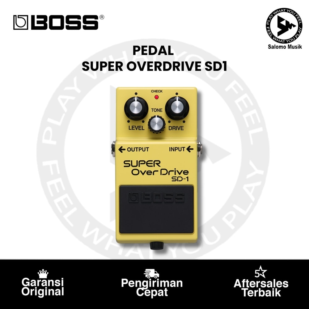 Pedal Effect BOSS SD-1 Super Overdrive Pedal