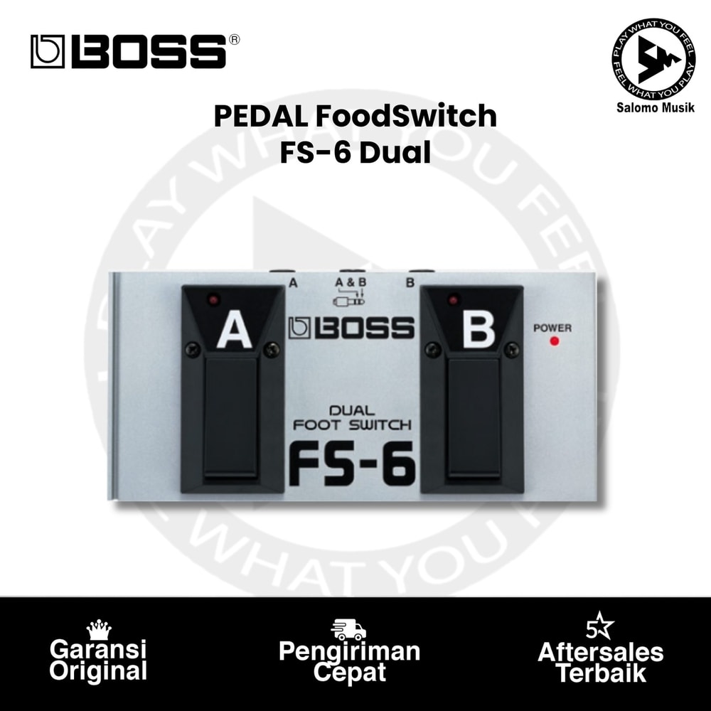 Pedal Effect FoodSwitch BOSS FS-6 Dual Foot Switch