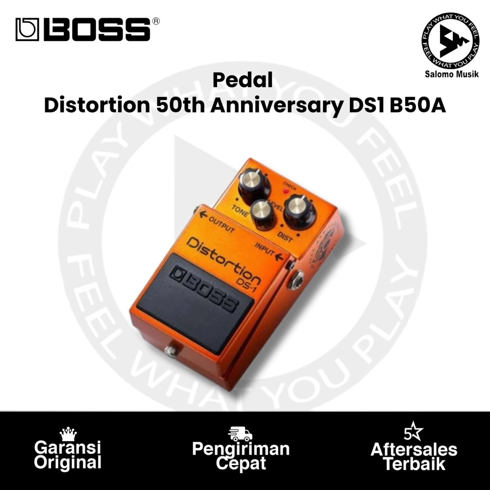 Pedal Effect BOSS DS-1 Distortion Pedal 50th Anniversary Edition