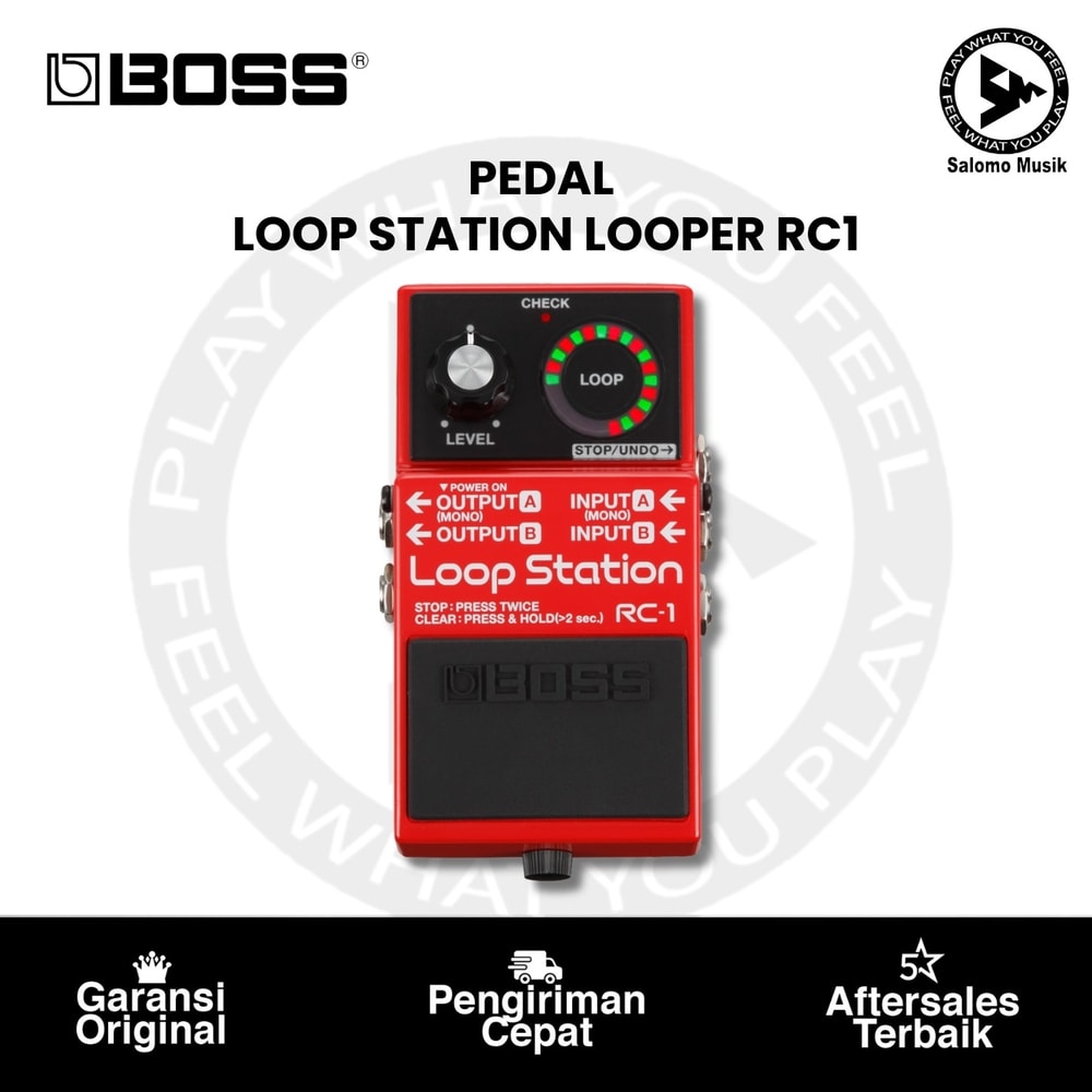 Pedal Effect BOSS RC-1 Loop Station Looper Pedal