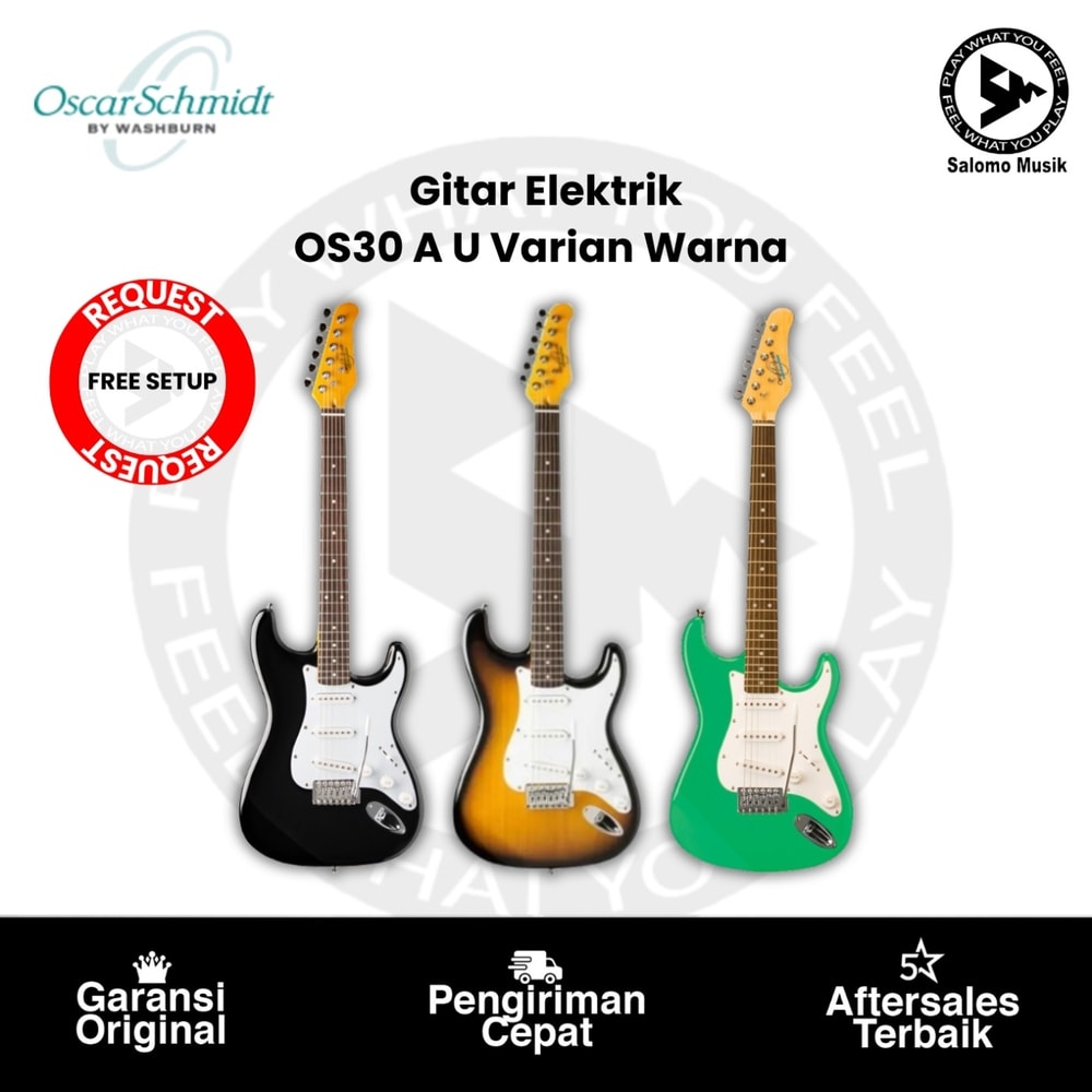 Gitar Elektrik Oscar Schmidt OS30 A U