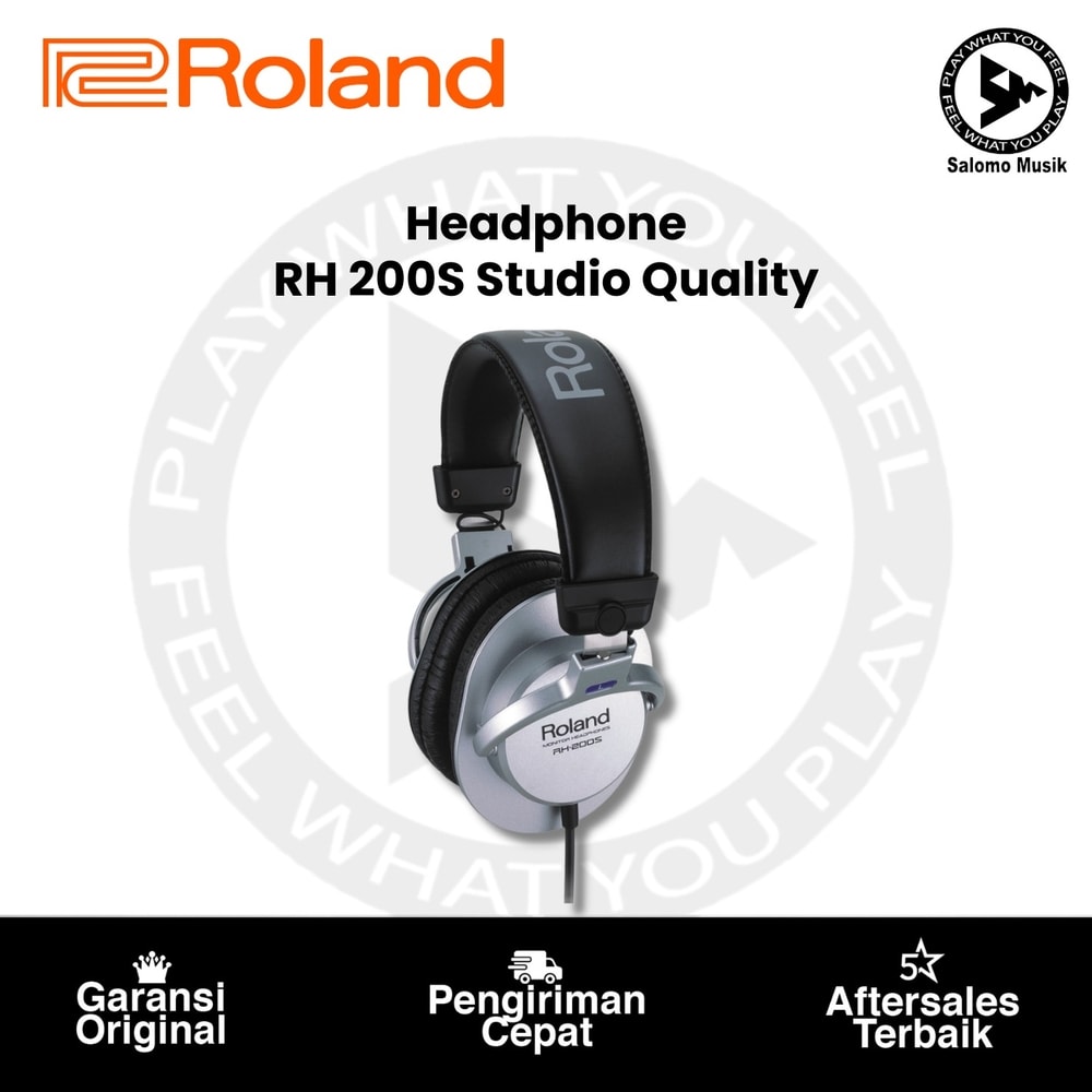 Headphone Roland RH-200S Studio Quality Monitoring Headphones