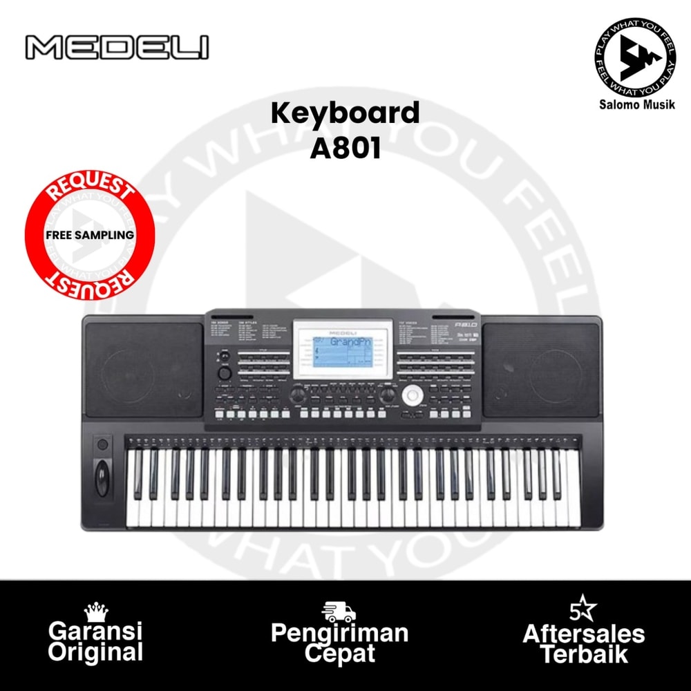 Keyboard Arranger Medeli A810-ID 61-Tuts