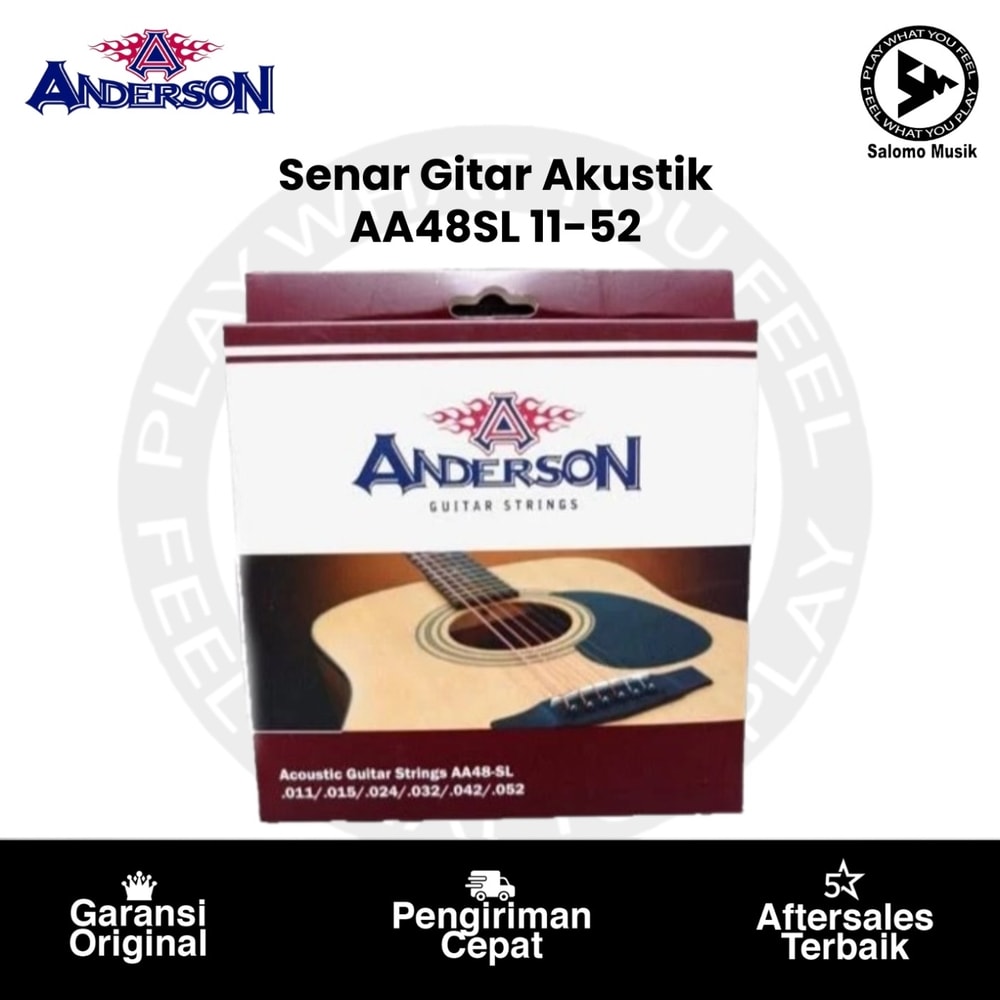 Senar Gitar Akustik Anderson AA48SL 11-52