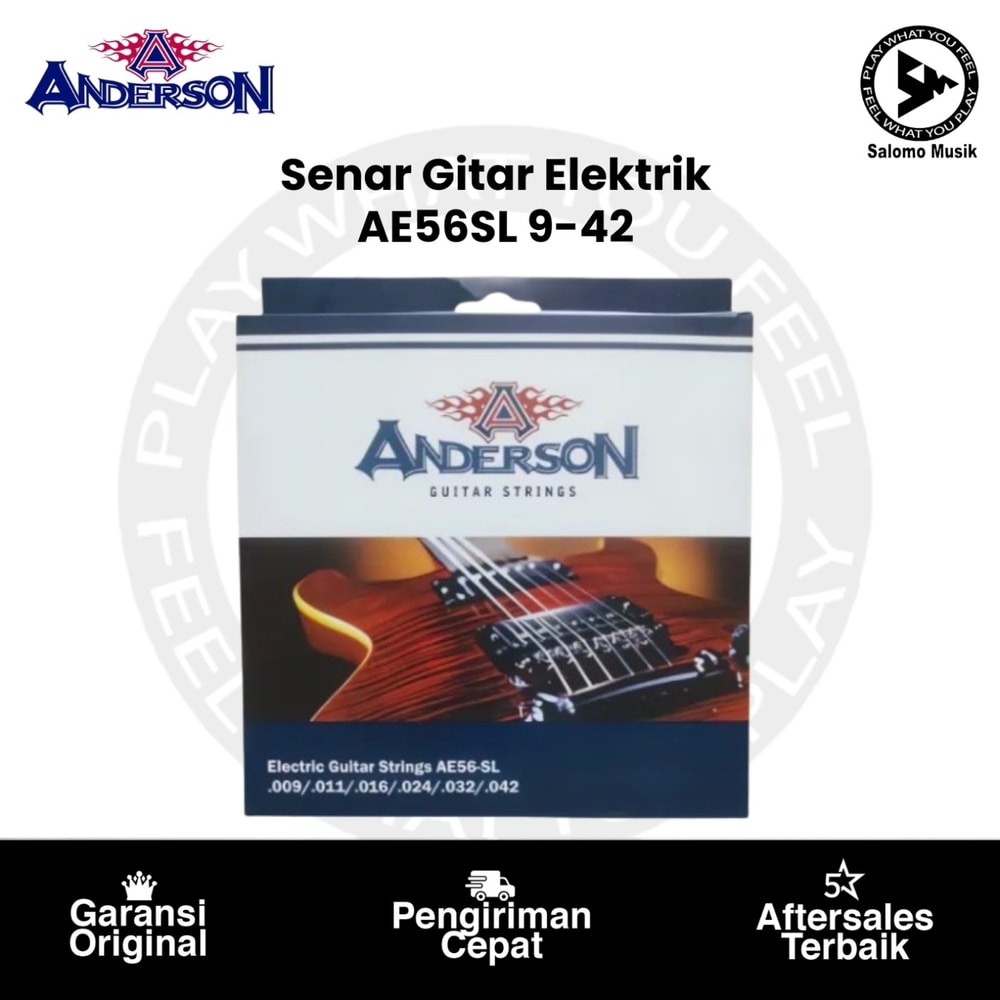 Senar Gitar Elektrik Anderson AE56SL 9-42