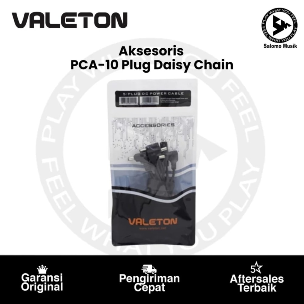 Power Cable VALETON PCA-10 Daisy Chain 10 Plug