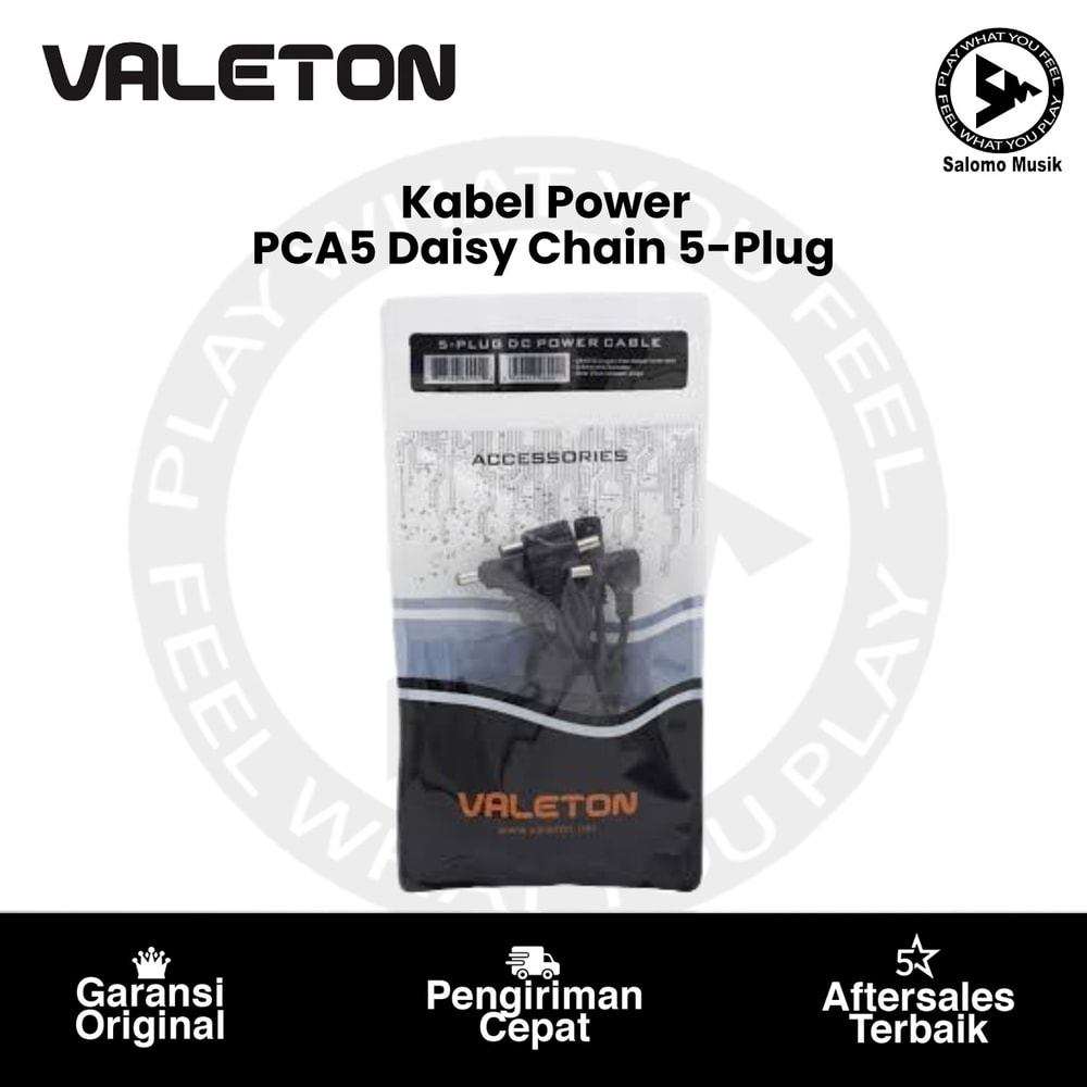 Kabel Power VALETON PCA-5 Daisy Chain 5-Plug