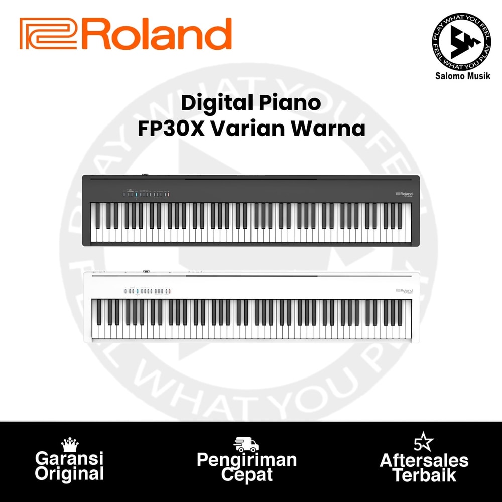 Digital Piano Roland FP30X Varian Warna Original