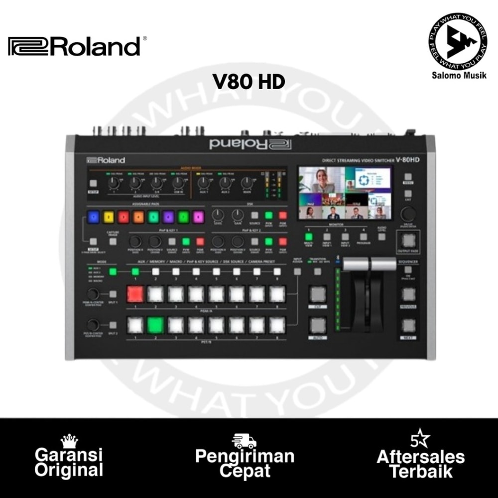 Video Mixer Switcher Roland V80HD Video Switcher HD HDMI Original