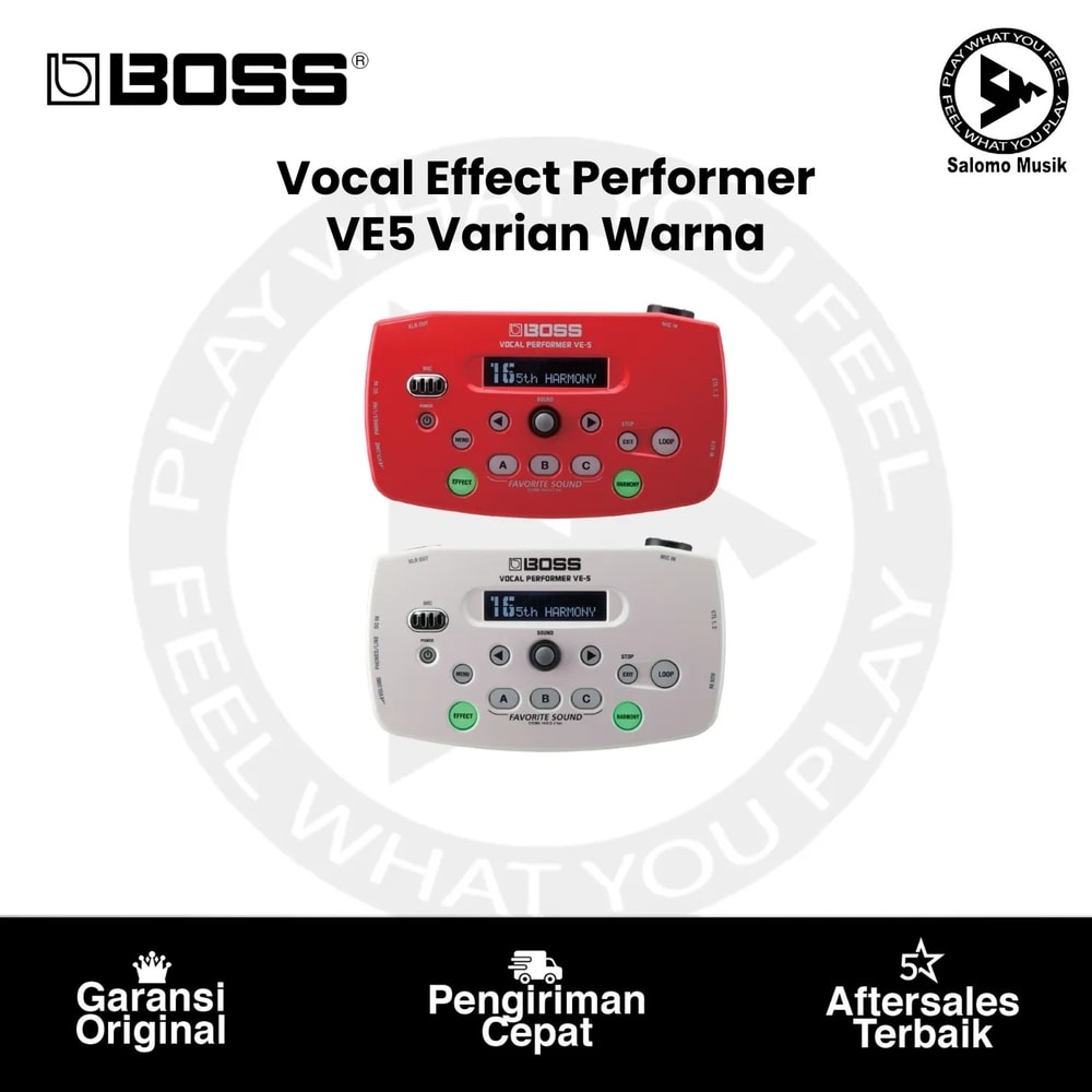 Vocal Effect Performer BOSS VE-5 Vocal Performer Varian Warna