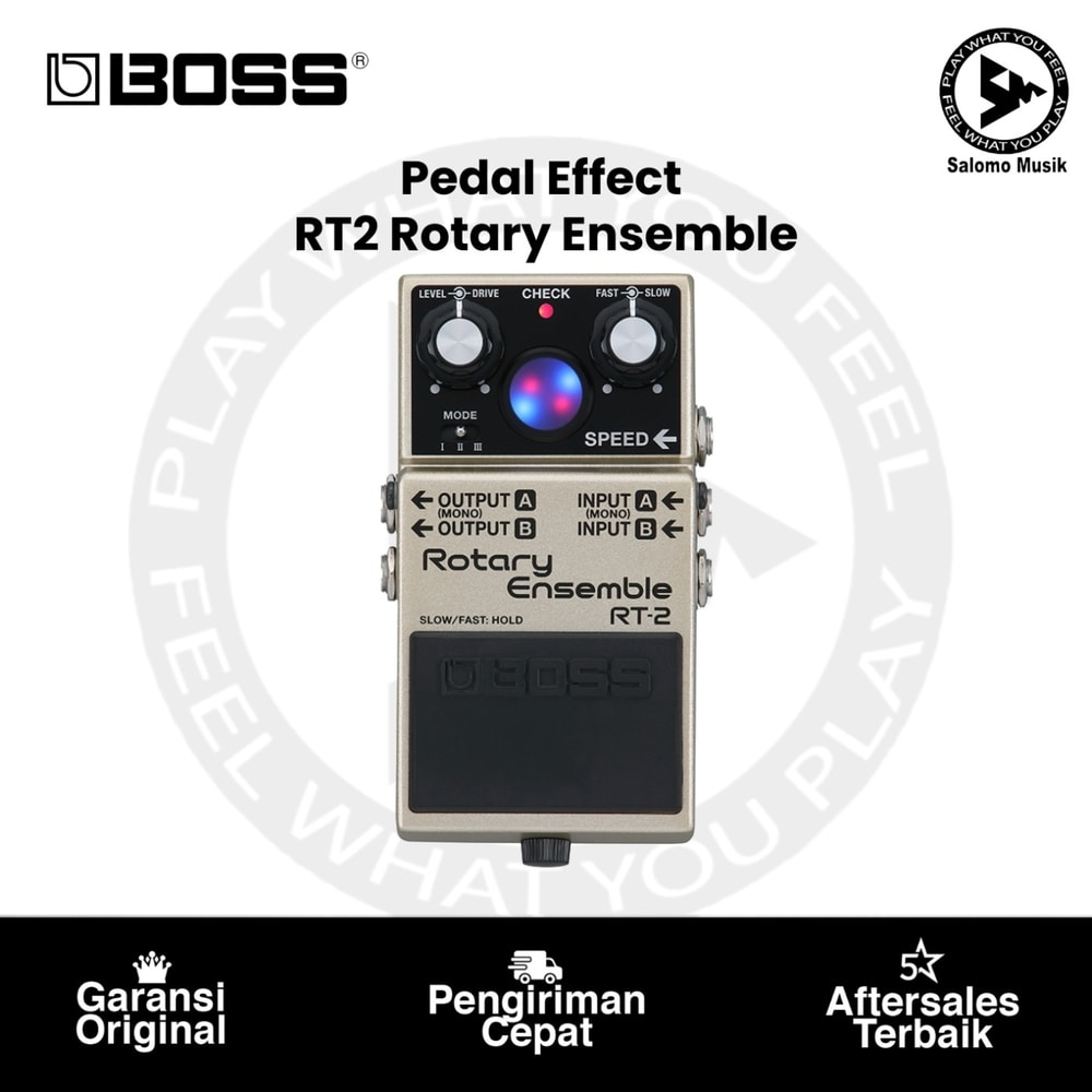Pedal Effect Boss RT2 Rotary Ensemble