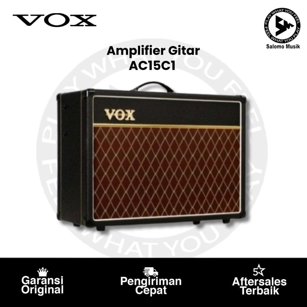 Ampli Gitar VOX AC15C1 Custom Series Guitar Combo Amplifier Original