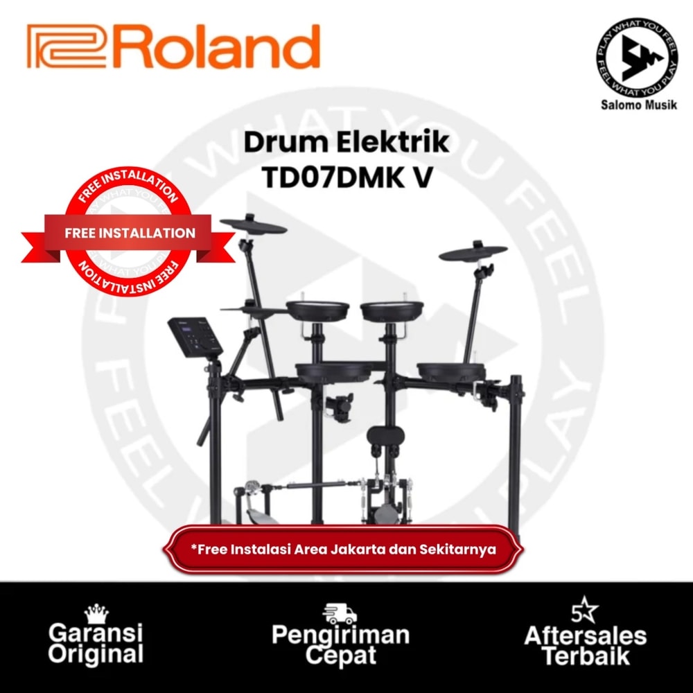 Drum Elektrik Roland TD-07DMK V Drum Electronic Drum Kit