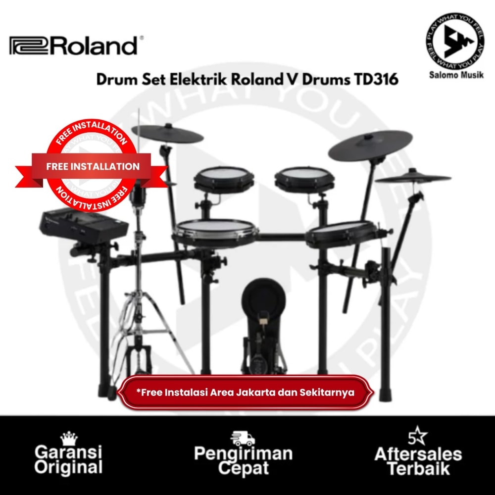 Drum Set Elektrik Roland V Drums TD316
