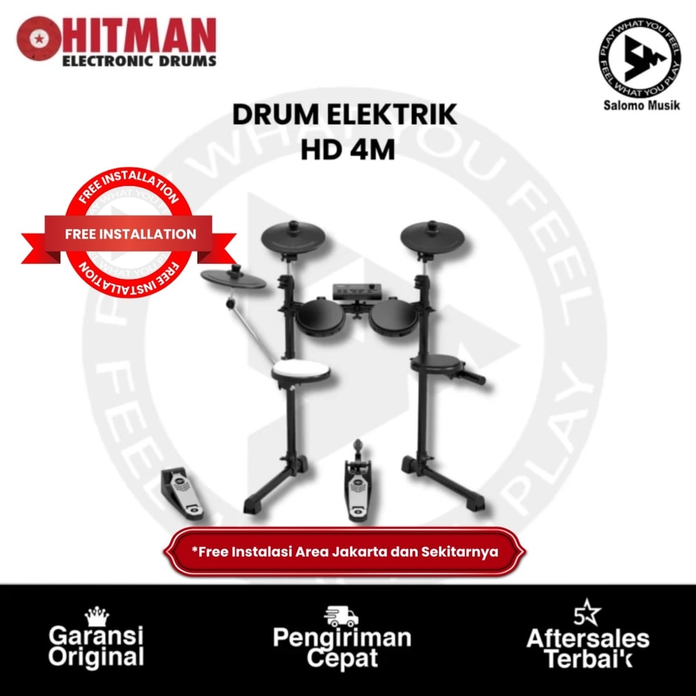 Drum Elektrik Hitman HD4M