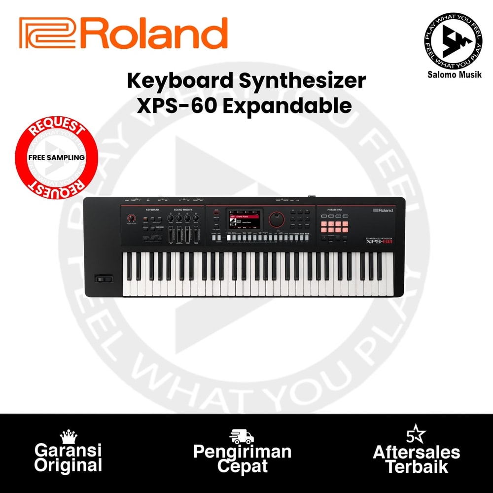 Keyboard Synthesizer Roland XPS-60 Expandable Synthesizer Original