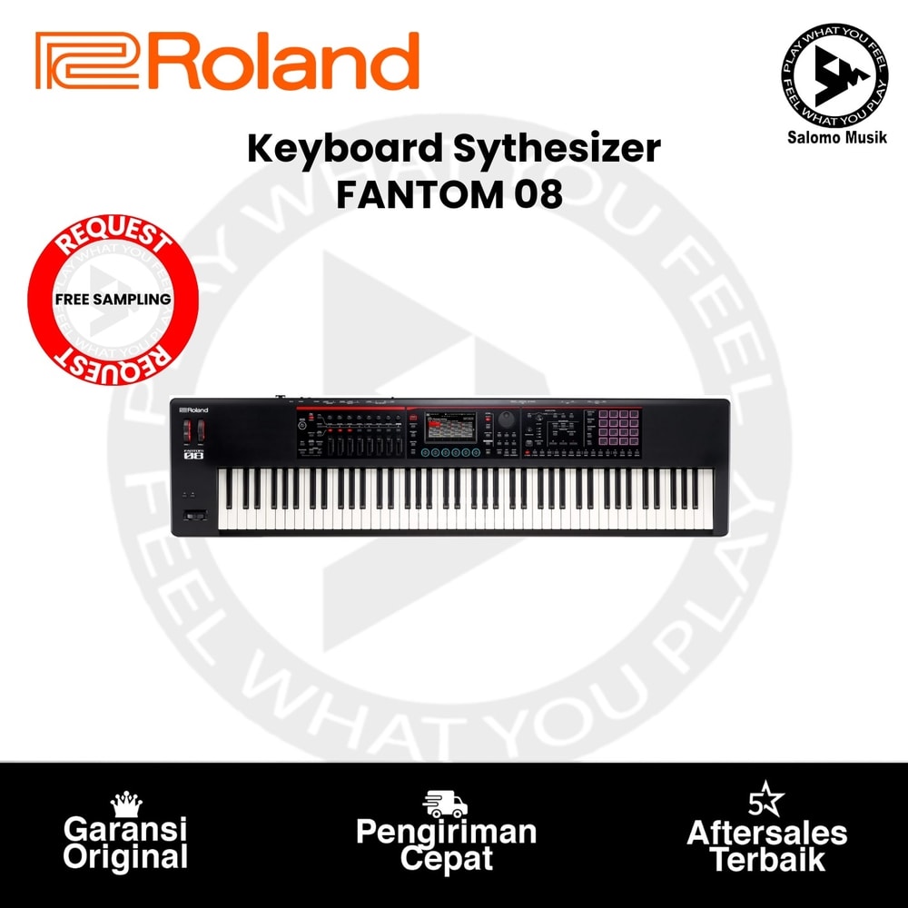 Keyboard Synthesizer Roland FANTOM 08 Music Workstation Original