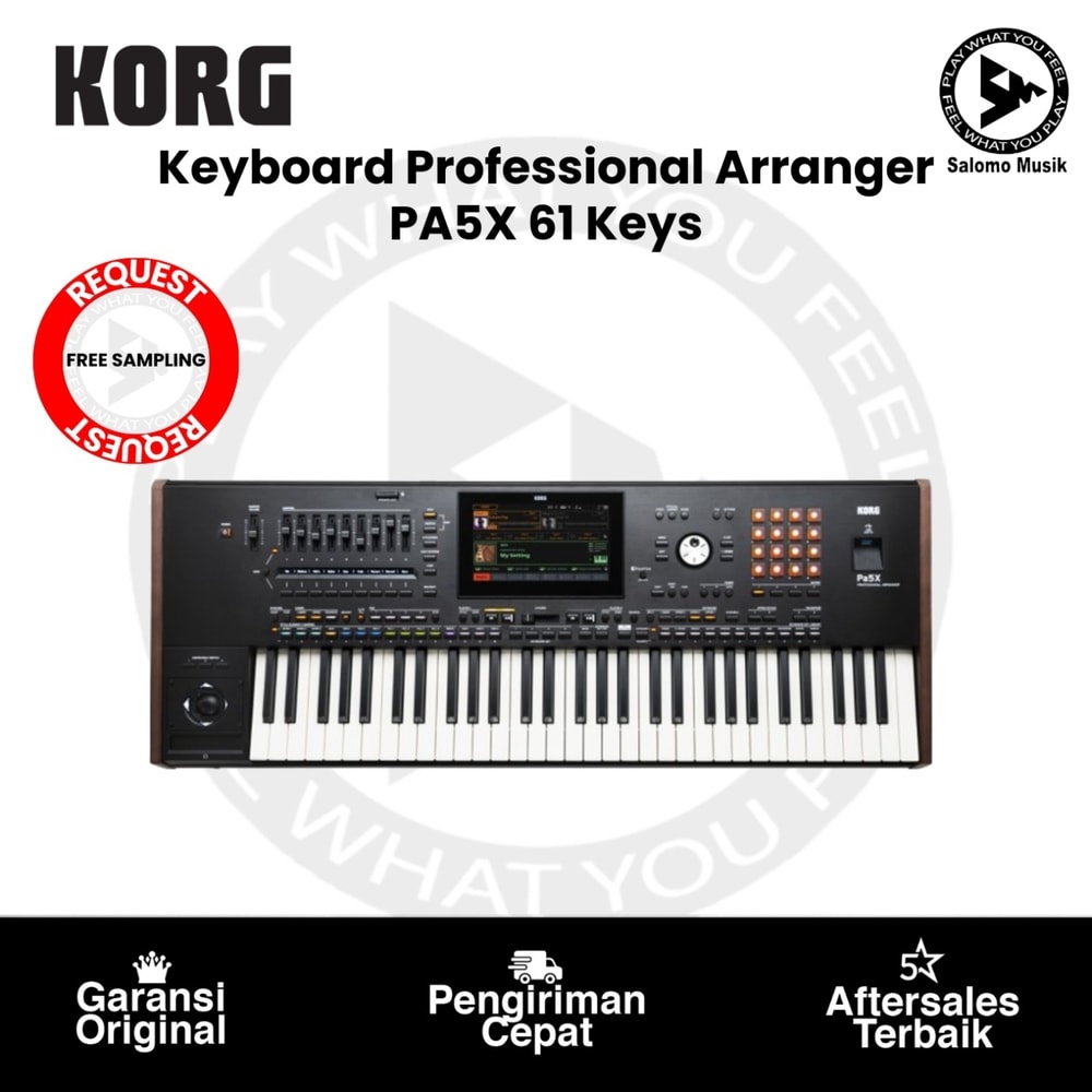 Keyboard Professional Arranger Korg PA5X 61 Keys