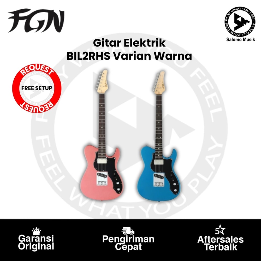 Gitar Elektrik Fujigen BIL2RHS Varian Warna Original