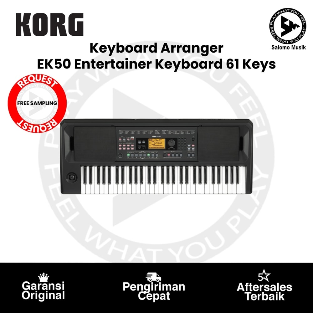 Keyboard Arranger Korg EK50 Entertainer Keyboard 61-Keys Original
