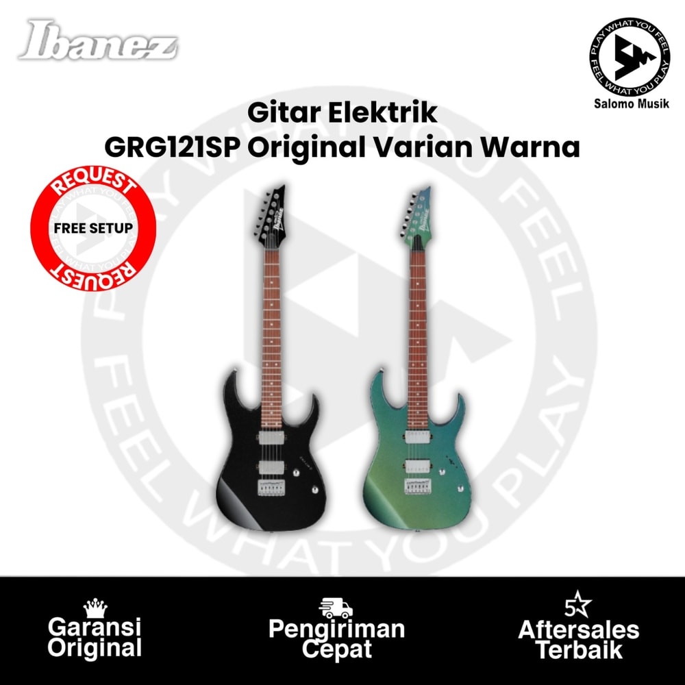 Gitar Elektrik Ibanez GRG121SP Varian Warna Original