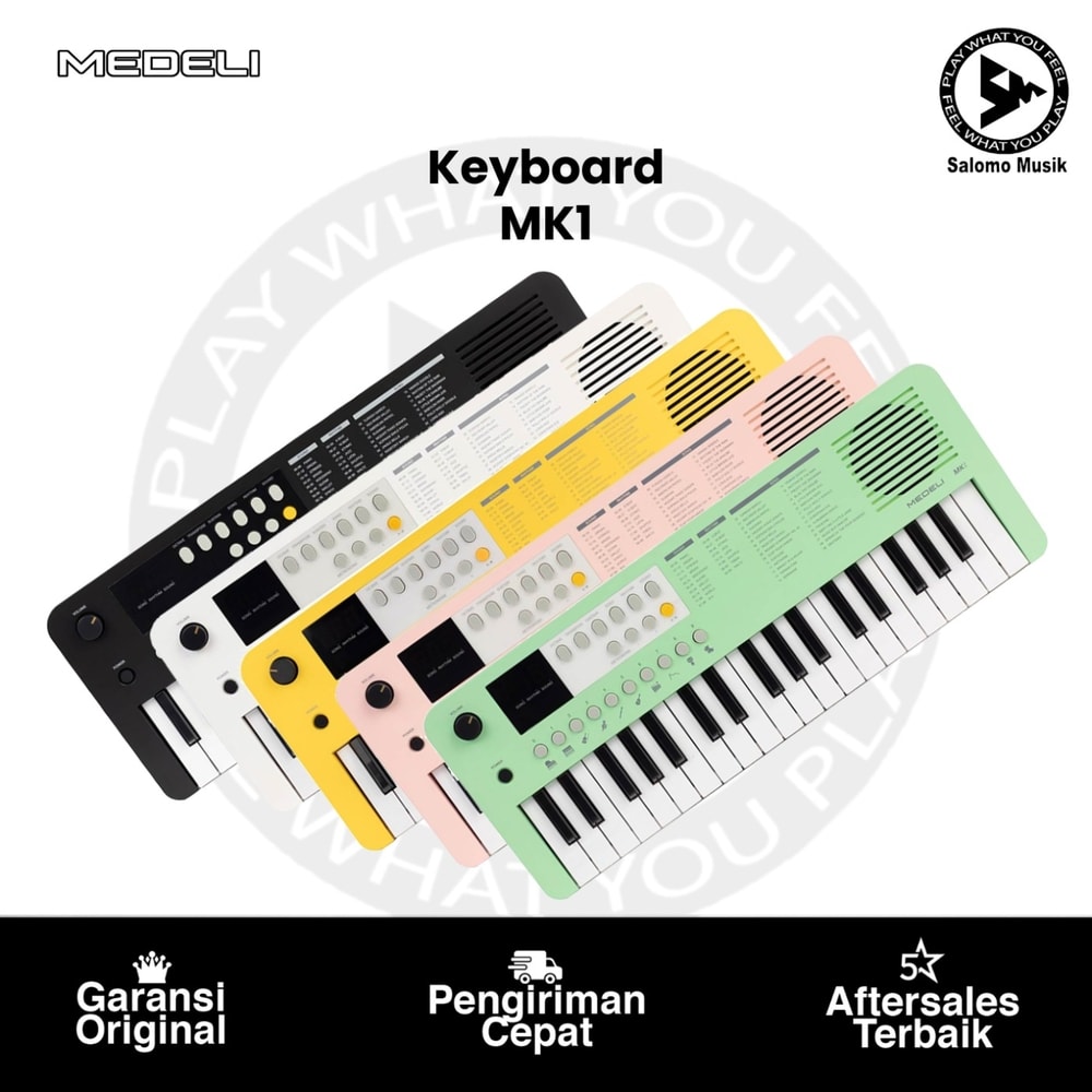 Keyboard Medeli MK1 Varian Warna Original