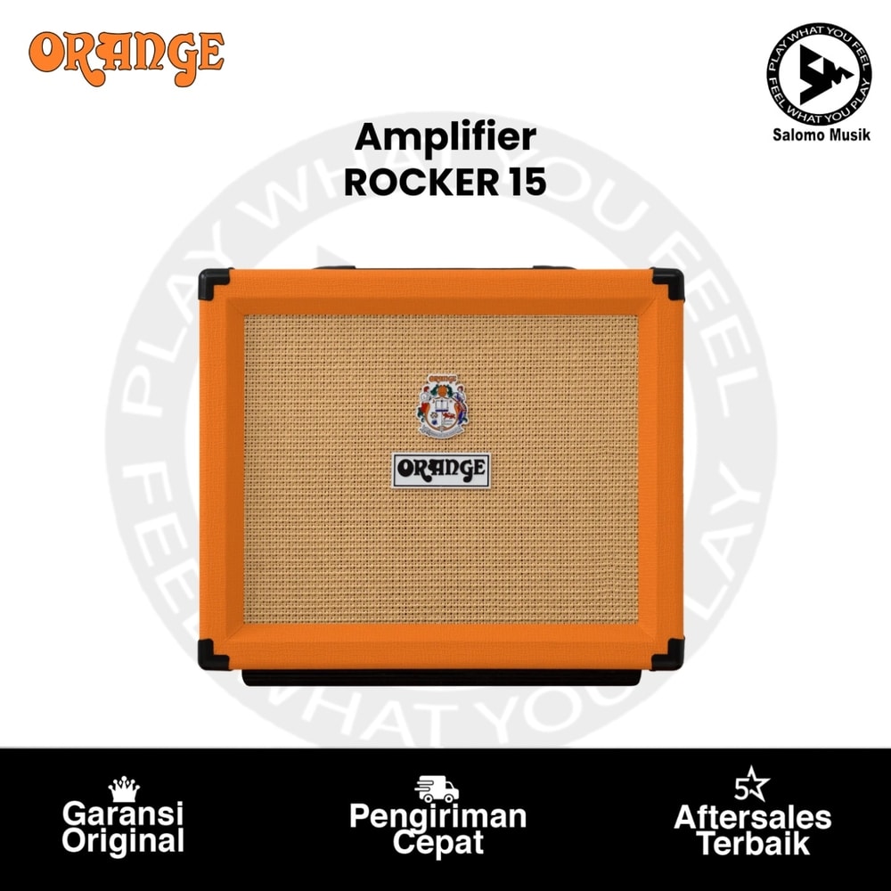 Amplifier Guitar ORANGE ROCKER 15 All-Tube Guitar Combo Amplifier