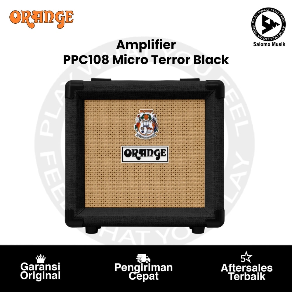 Speaker Cabinet ORANGE PPC108 Micro Terror 1x8 Black