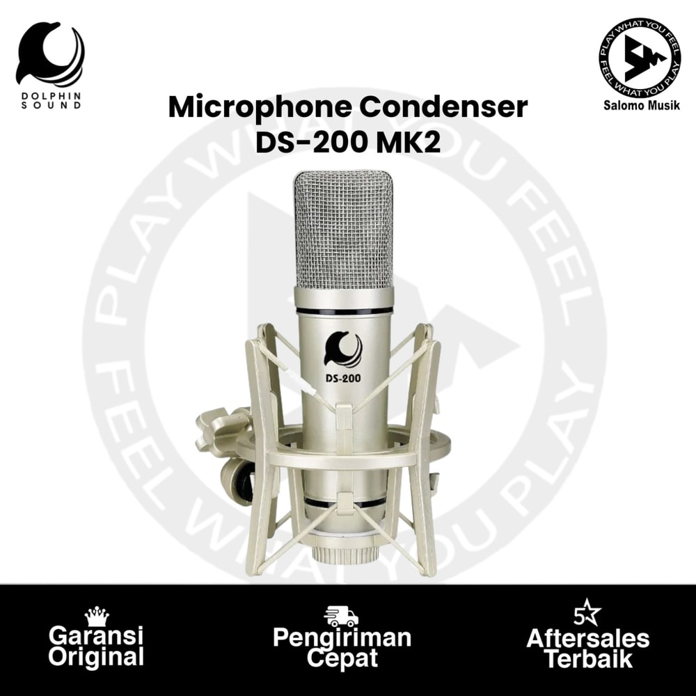 Microphone Condenser Dolphin Sound DS-200 MK2